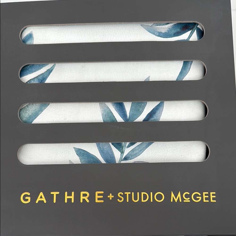 Studio McGee Blue and White Kitchen Linens